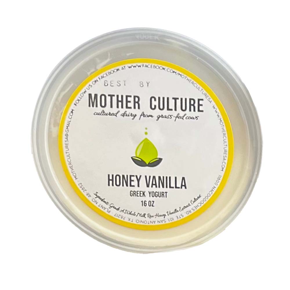 Mother Culture - Honey Vanilla Greek Yogurt