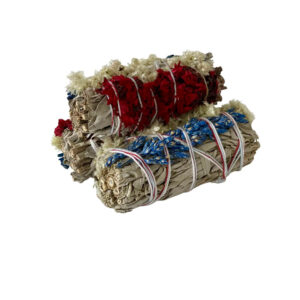 Wildflower and White Sage Smudge Stick