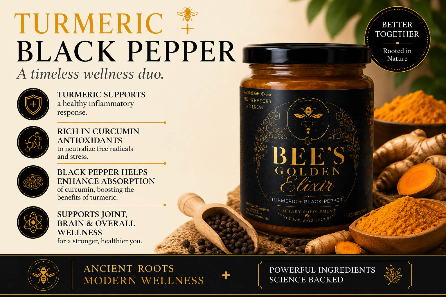 Bees Golden Elixir Product Info